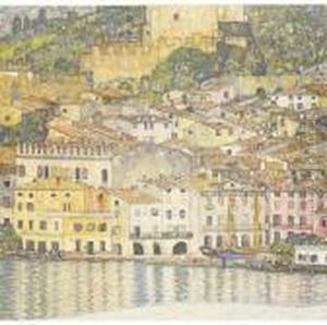 Malcesine On Lake Garda by Gustav Klimt