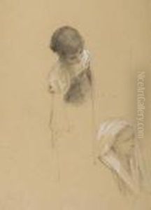 Studie Zu Den 'deckenbildern Des Wiener Burgtheaters' by Gustav Klimt