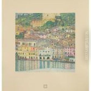 Malcesine On Lake Garda by Gustav Klimt