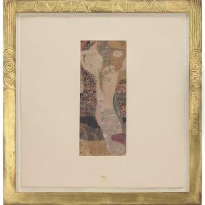 "water Serpants by Gustav Klimt