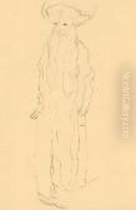 Adele Bloch-bauer Mit Hut by Gustav Klimt