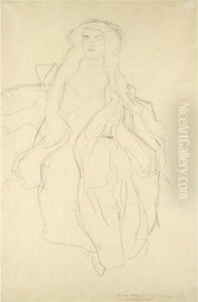 Sitzende Von Vorne (seated Woman, Frontal View) - view 1