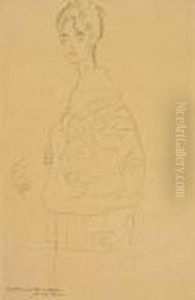 Studie Zu: "die Freundinnen" by Gustav Klimt
