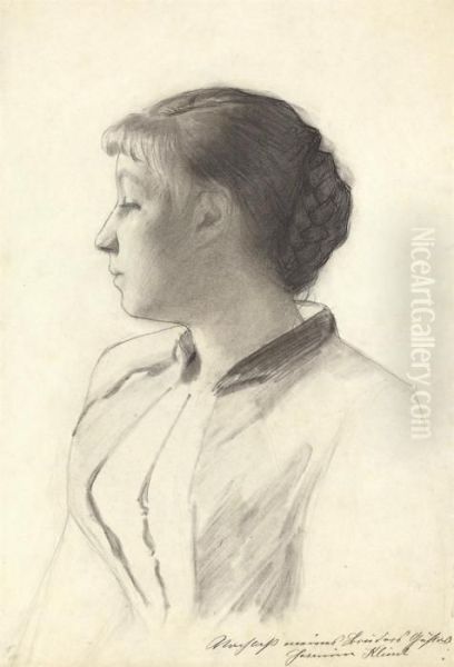 Madchen Im Profil - view 1