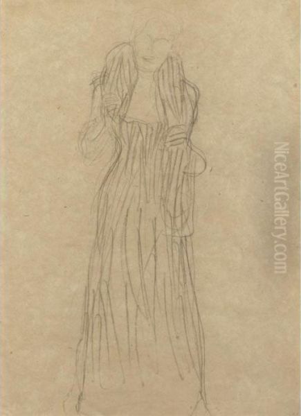 Property From The Estate Of A Gentleman
 

 
 
 

 
 Stehende Frau Mit Boa (standing Woman With Boa) - view 1
