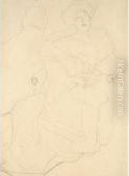 Property From The Estate Of A Gentleman
Hermine Gallia Sitzende (study For A Portrait Of Hermine Gallia, Seated) - view 1