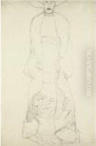 Adele Bloch-bauer, Mit Mantel Und Hut (adele Bloch-bauer, With Coat And Hat) by Gustav Klimt