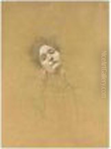 Brustbild Einer Jungen Frau Mit
Nach Links Geneigtem Kopf (bust Of A Girl, Head Turned To The Left) - view 1
