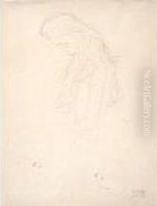 Frauenkopf Im Profil (profile Of A Woman) by Gustav Klimt