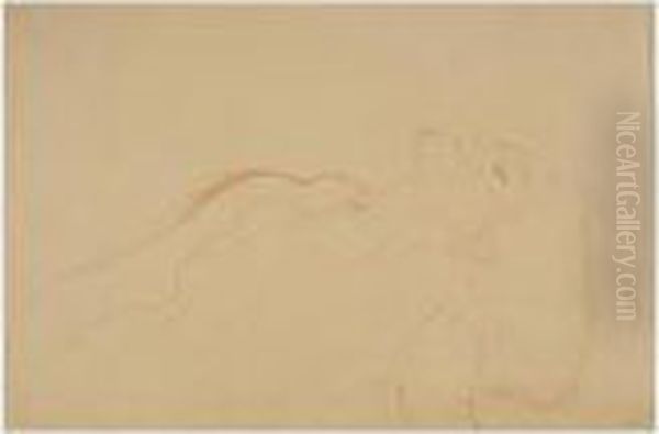 Brustbild Nach Links, Mit 
Geschlossenen Augen (torso Turned To The Left, With Closed Eyes) - view 1