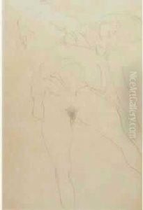 Etude Pour Die Braut, 1917-1918 by Gustav Klimt
