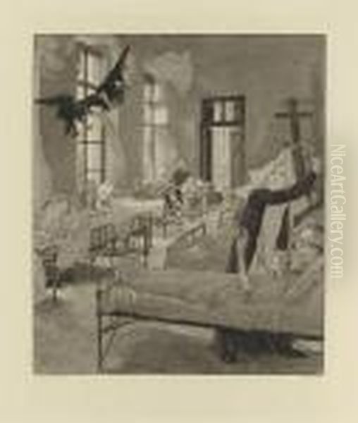 Vom Tode Zweiter Teil, Amsler & Ruthhardt, Berlin by Max Klinger