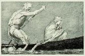 Radierungen Zu Apulejus' Marchen Amor Und Psyche by Max Klinger
