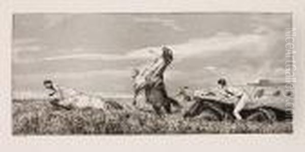 "verfolgter Centaur". 1881 - view 1