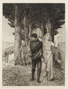 Genie (kunstler) by Max Klinger