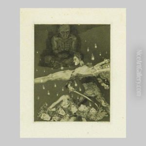 Tende Ii,omicidio No. 39 by Max Klinger
