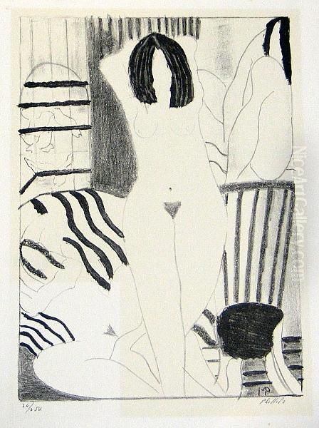 Pscyhe Mit Der Lampe, From Amor Und Psyche - view 1