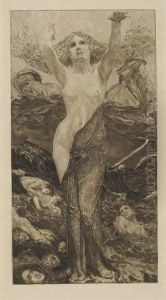 Aphrodite (bei Schonheit) by Max Klinger
