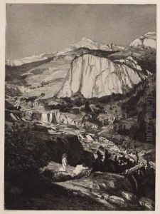 "mondnacht" Aus Der Folge-intermezzi- by Max Klinger
