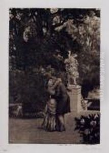 Eine Liebe. Im Park (a Love. In The Park) (rejected Plate) (s. 168 Ii)