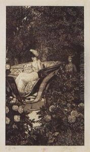 Eine Liebe. Erste Begegnung (a Love. First Encounter) (rejected Plate) (s. 167 Ii)