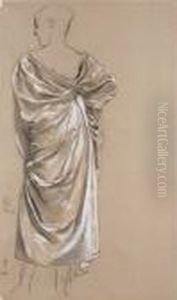 Robed Figure Seen From Behind by Max Klinger