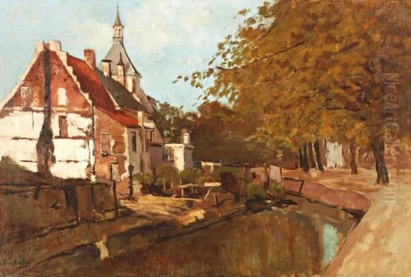 Huizen Aan Gracht Te Amersfoort - view 1