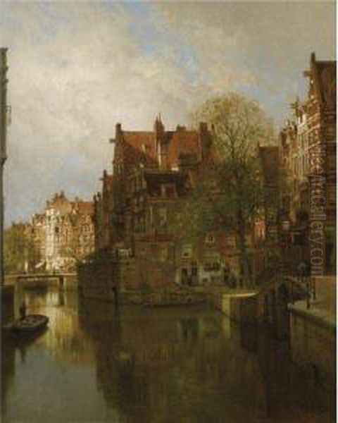 A View Of The Grimburgwal, Amsterdam - view 1