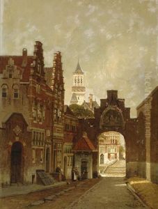 The 'oude Poort' by Johannes Christiaan Karel Klinkenberg