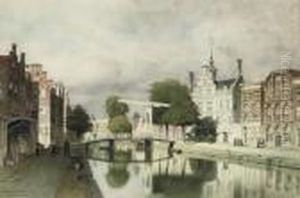 A View On De Oude Delft, Delft