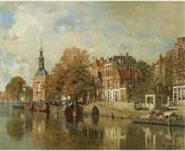The Verdronken Oord With The Accijnstoren, Alkmaar - view 1