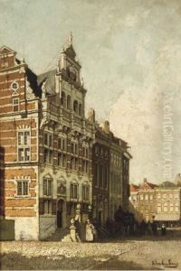 The Old Town Hall On The Groenmarkt, The Hague
