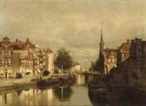 Canal In Dordrecht