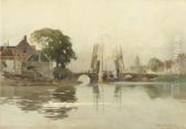 A View On A Draw-bridge - view 1