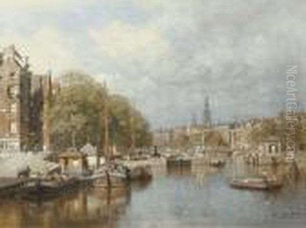 View Of The Magere Brug Over The River Amstel, Amsterdam - view 1