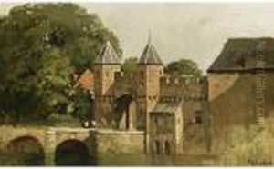 A View Of The Koppelpoort, Amersfoort