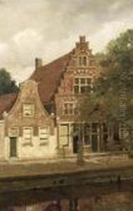 Houses Along A Canal - A Study Houses Along A Canal - A Study