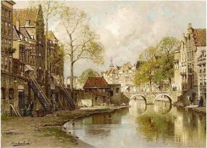 A View Of The Oude Gracht, Utrecht