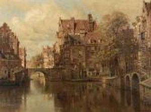 A View Of The Grimburgwal, Amsterdam