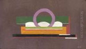 Composition Sur Papier Noir by Ivan Klioune