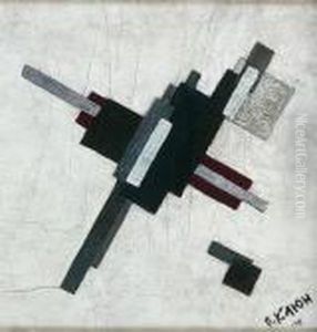 Suprematist Composition by Ivan Klioune