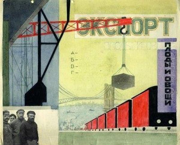 Poster Design 'export Of Fruit'. Ca. 1930 - view 1