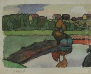 Dorf Am See by Ivan Klioune