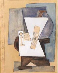 Composition Cubiste, Hommage A Picasso by Ivan Klioune