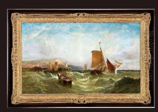 Returning Ship Due To The Storm - view 1