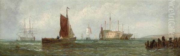 Fishing Boats At The Mouth Of The Thames; And On The Medway - view 1