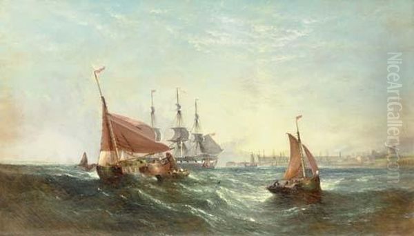 A Summer Morning Off Sheerness - view 1