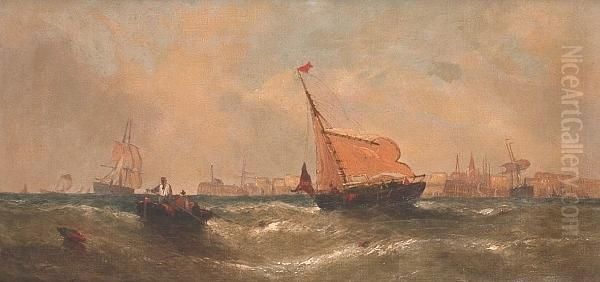 Fishing Boats Off Brixham - view 1