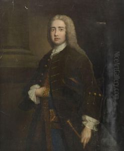 Portrait Of A Gentleman, Traditionally Identified As Sir Christopher Wren