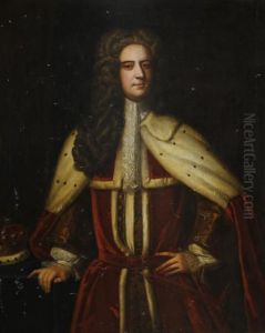 Portrait Of A Gentleman, 
Traditionally Identified As Valentine Iii, Viscount Kenmare, 
Three-quarter-length, Wearing Peer's Robes
